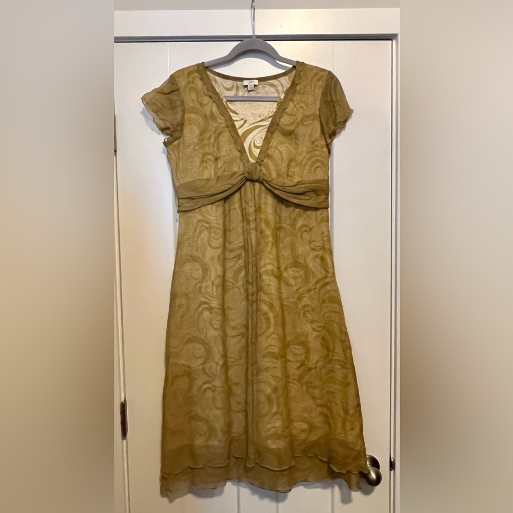 J Jill Silk/ Linen Dress